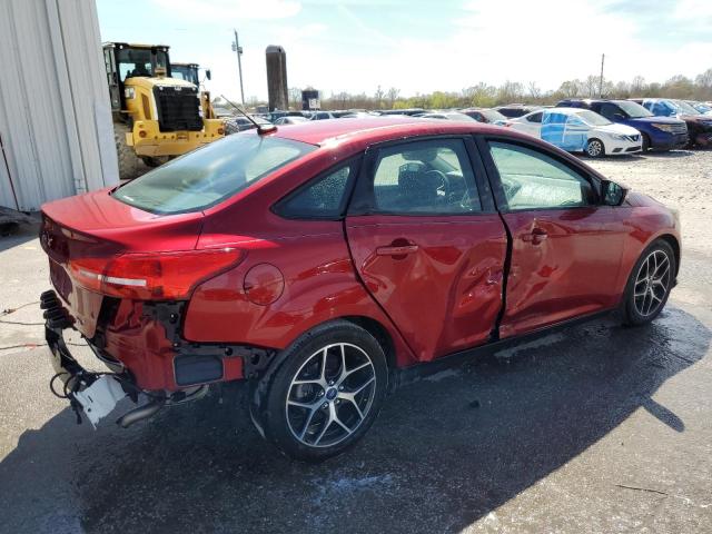 Vin: 1fadp3h26hl221462, lot: 49873625, ford focus sel 20173