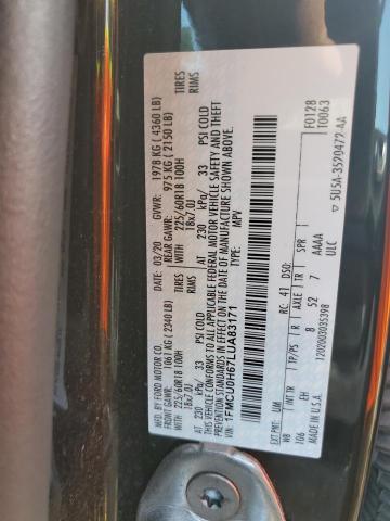2020 FORD ESCAPE SEL - 1FMCU0H67LUA83171