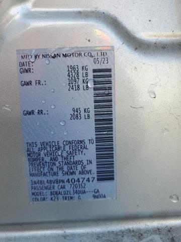 2023 NISSAN ALTIMA S - 1N4BL4BV8PN404747