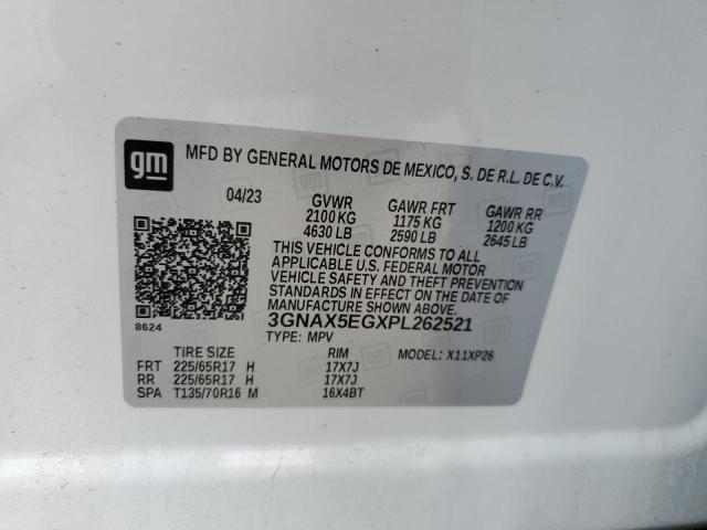 2023 CHEVROLET EQUINOX LS 3GNAX5EGXPL262521