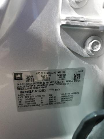 2018 GMC ACADIA SLE - 1GKKNKLA1JZ122653