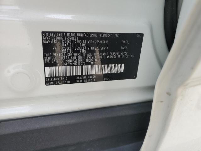 2021 TOYOTA RAV4 LIMIT - 4T3D6RFV4MU050070