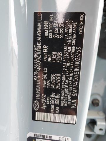 2022 HYUNDAI SANTA CRUZ - 5NTJADAE1NH025763
