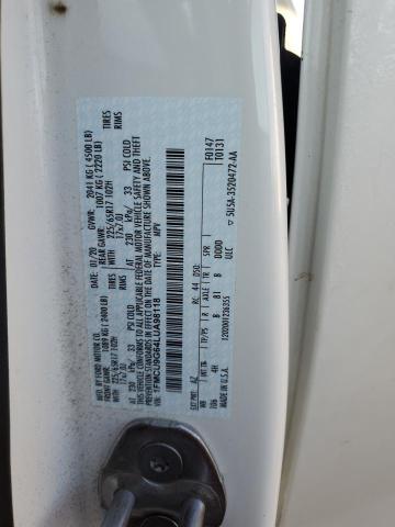2020 FORD ESCAPE SE - 1FMCU9G64LUA98118