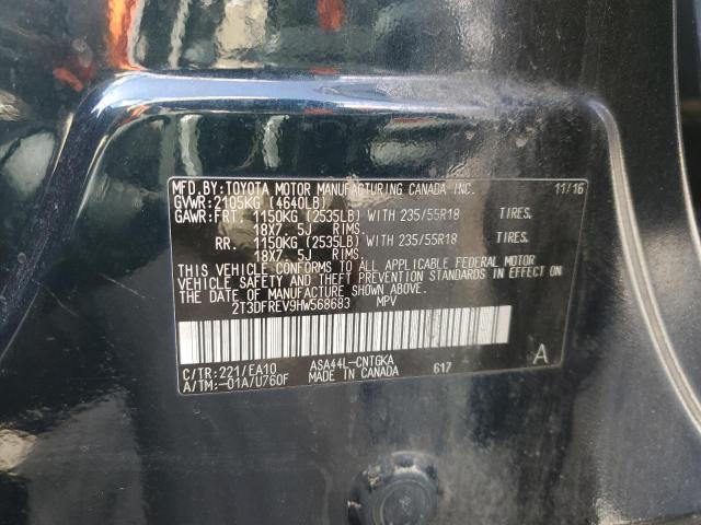 2017 TOYOTA RAV4 LIMIT - 2T3DFREV9HW568683