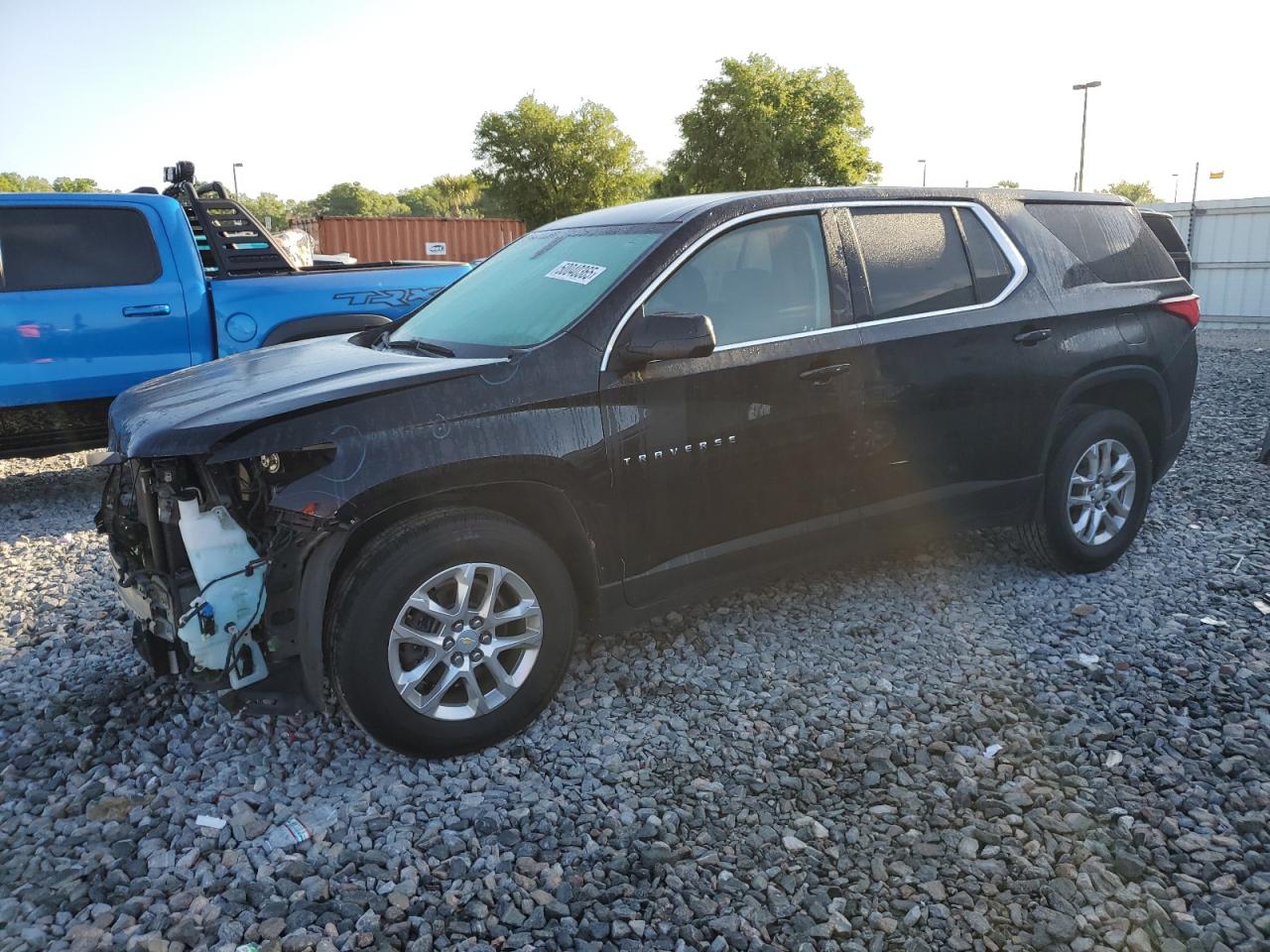 Lot #3302879900 2021 CHEVROLET TRAVERSE L