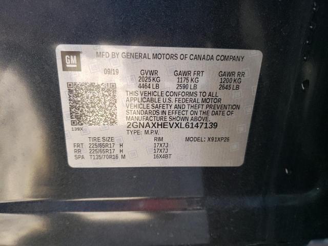 2020 CHEVROLET EQUINOX LS - 2GNAXHEVXL6147139