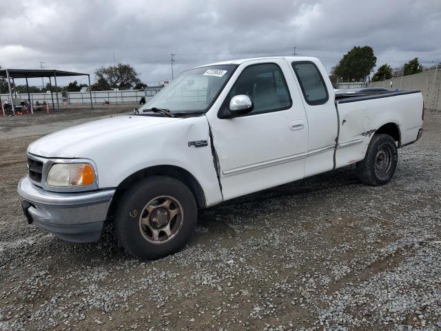 FORD F150 1997 white  gas 1FTDX1720VKC47038 photo #1