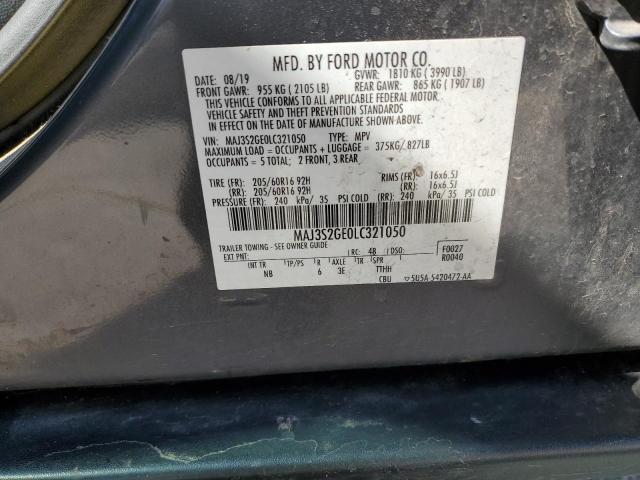 2020 FORD ECOSPORT S - MAJ3S2GE0LC321050
