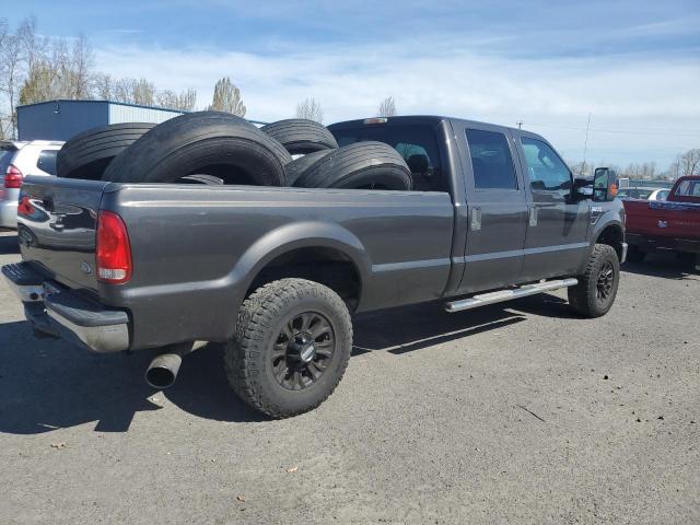 FORD F350 SRW S 2008 charcoal  Gasoline 1FTWW31R78EB87789 photo #4
