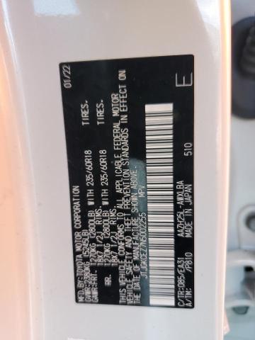 2022 LEXUS NX 350H JTJGKCEZ7N5002255
