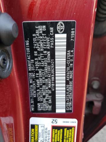 2018 TOYOTA CAMRY L - 4T1B11HK8JU626421