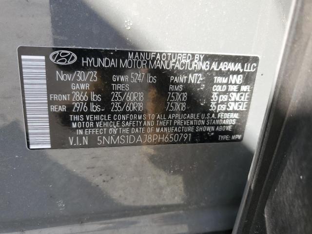 2023 HYUNDAI SANTA FE S - 5NMS1DAJ8PH650791