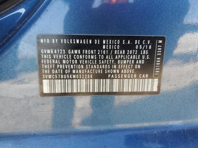 2019 VOLKSWAGEN JETTA S - 3VWC57BU5KM032298