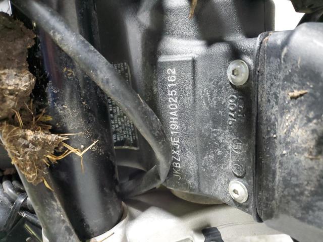 2017 KAWASAKI ZX636 E JKBZXJE19HA025162