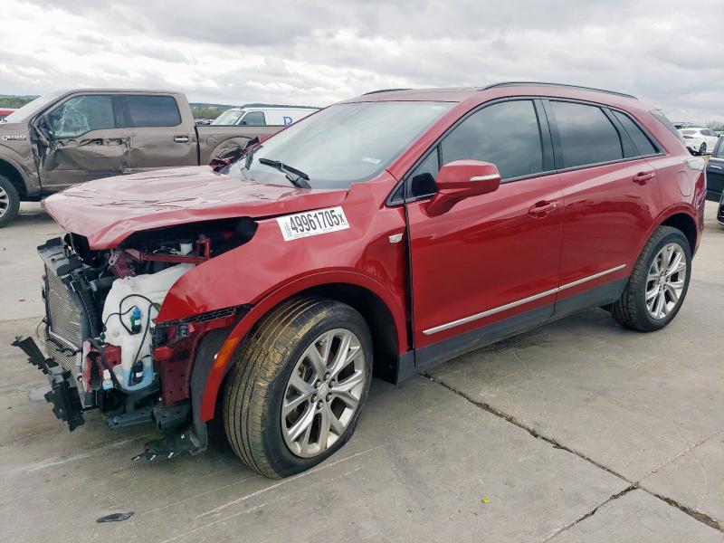 CADILLAC XT5 SPORT 2020 red  gas 1GYKNGRSXLZ224734 photo #1