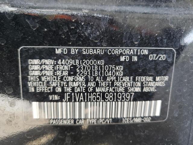 2020 SUBARU WRX LIMITE - JF1VA1H65L9819397