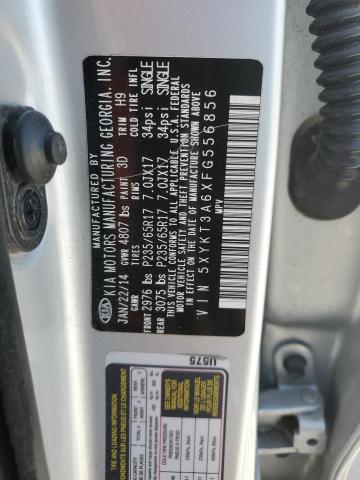 2015 KIA SORENTO 5XYKT3A6XFG556856