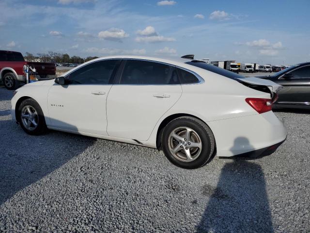 CHEVROLET MALIBU LS 2017 white sedan 4d gas 1G1ZC5STXHF212800 photo #3