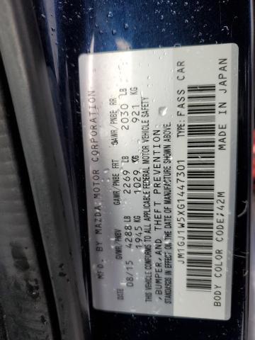 2016 MAZDA 6 GRAND TO - JM1GJ1W5XG1447301