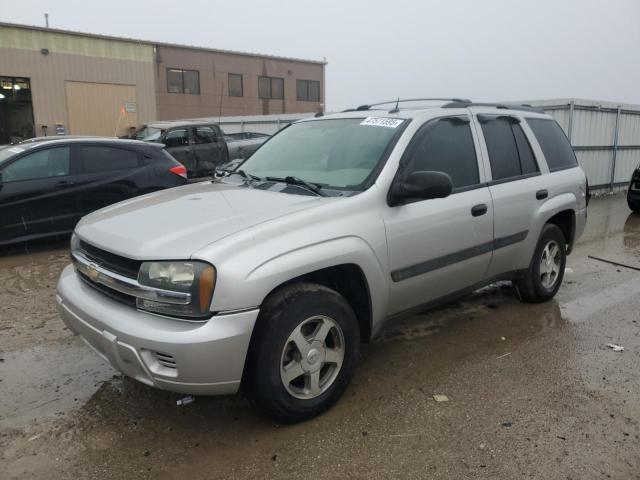 CHEVROLET TRAILBLAZE 2005 gray 4dr spor gas 1GNDT13S852269717 photo #1