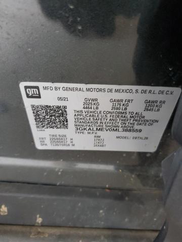 2021 GMC TERRAIN SL - 3GKALMEV0ML388559