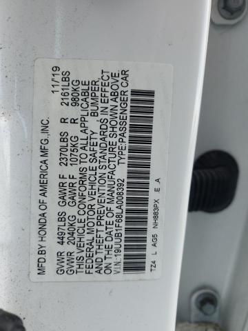 2020 ACURA TLX TECHNO - 19UUB1F68LA008392