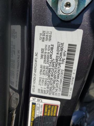 2019 ACURA RDX TECHNO - 5J8TC1H54KL013072
