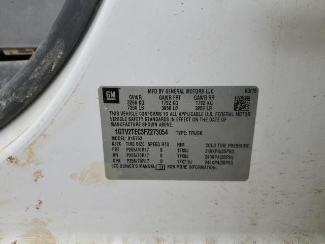 2015 GMC SIERRA K15 - 1GTV2TEC3FZ273054