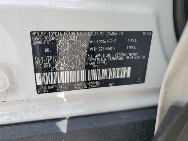 2024 TOYOTA RAV4 XLE - 2T3W1RFV8RW348815