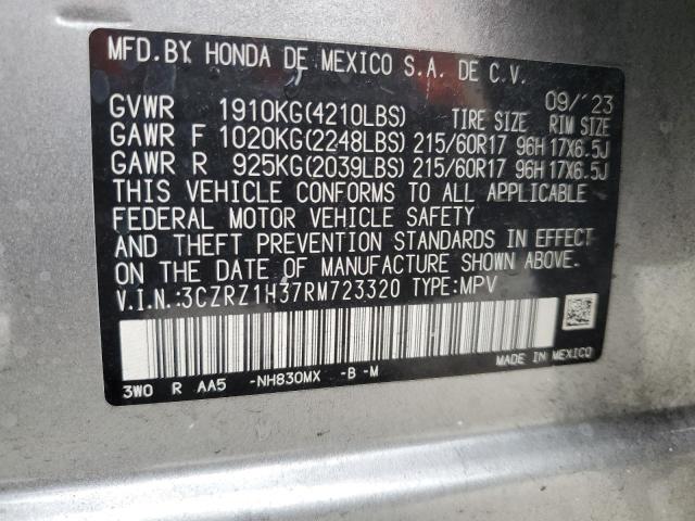 2024 HONDA HR-V LX - 3CZRZ1H37RM723320