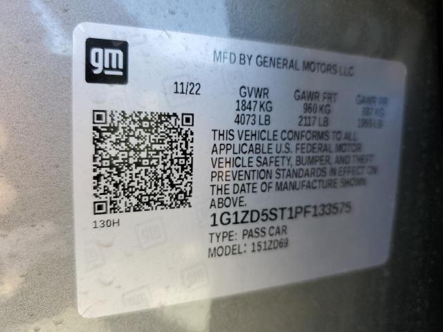 2023 CHEVROLET MALIBU LT - 1G1ZD5ST1PF133575