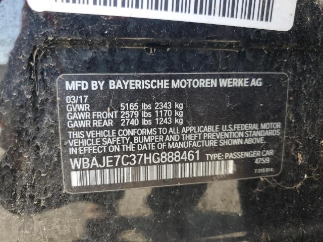 2017 BMW 540 XI WBAJE7C37HG888461