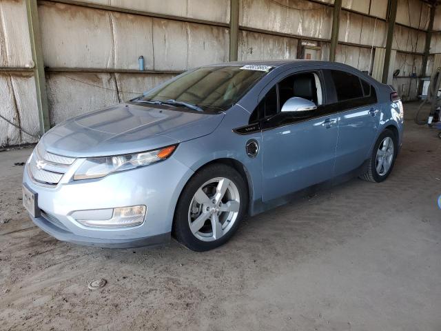 CHEVROLET VOLT 2013 blue  hybrid engine 1G1RB6E49DU103747 photo #1