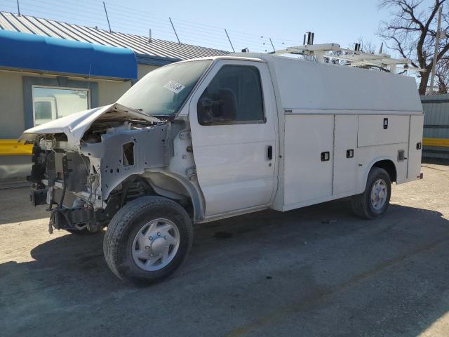 FORD ECONLINE 2023 white  gas 1FDWE3FN9PDD25289 photo #1