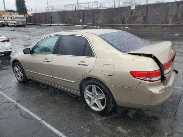 HONDA ACCORD EX 2004 tan  gas 1HGCM56634A038009 photo #3