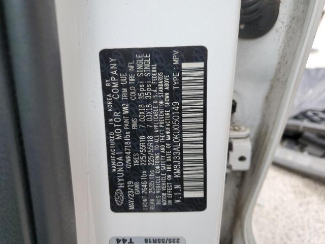 2019 HYUNDAI TUCSON LIM - KM8J33AL0KU050149