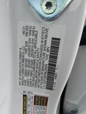 2021 ACURA RDX TECHNO - 5J8TC2H51ML035636