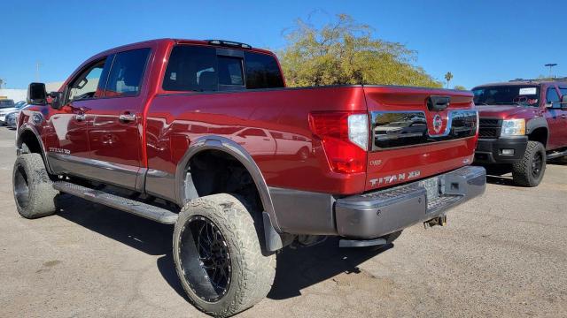 NISSAN TITAN XD S 2017 red  Diesel 1N6BA1F44HN548942 photo #4