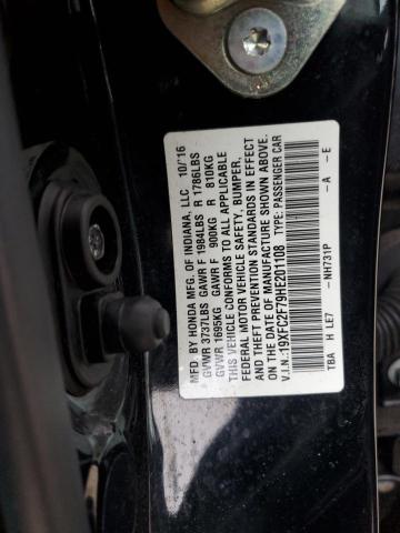 2017 HONDA CIVIC EX - 19XFC2F79HE201108