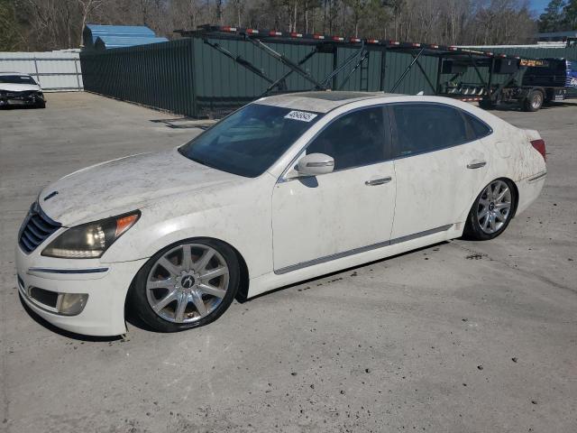HYUNDAI EQUUS SIGN 2011 white  gas KMHGH4JF1BU041181 photo #1