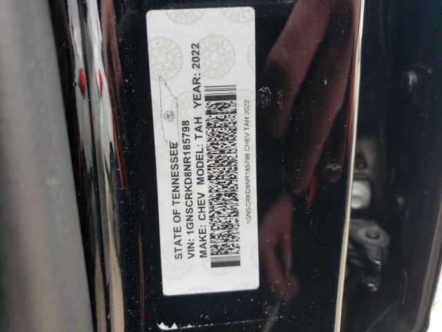 2022 CHEVROLET TAHOE C150 - 1GNSCRKD8NR185798