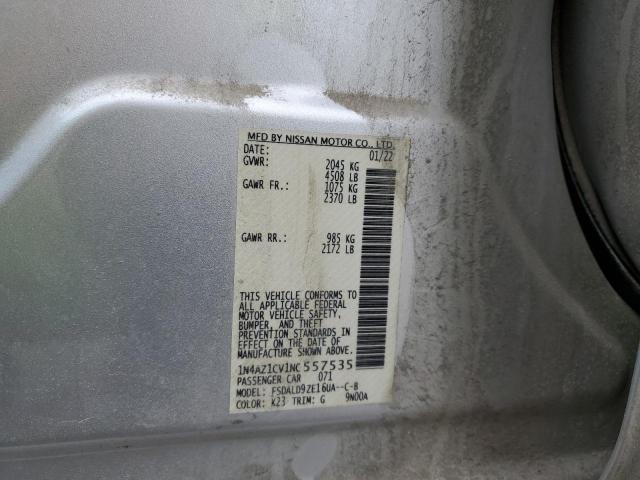 2022 NISSAN LEAF SV 1N4AZ1CV1NC557535