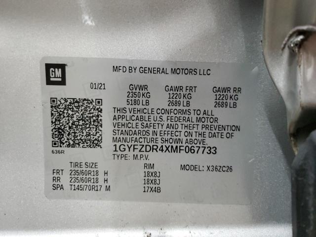 2021 CADILLAC XT4 PREMIU - 1GYFZDR4XMF067733