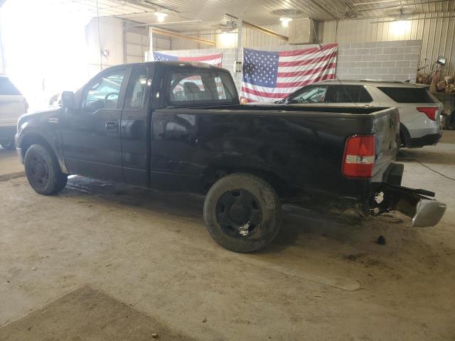 FORD F150 2008 black pickup gas 1FTRF12268KD61906 photo #3