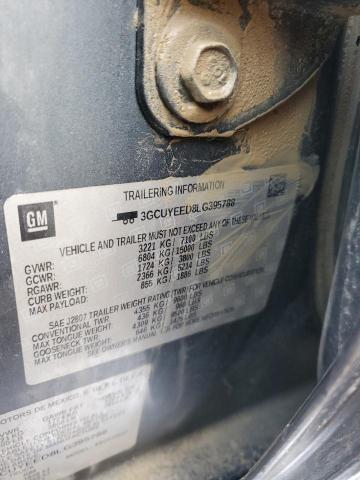 2020 CHEVROLET SILVERADO - 3GCUYEED8LG395788