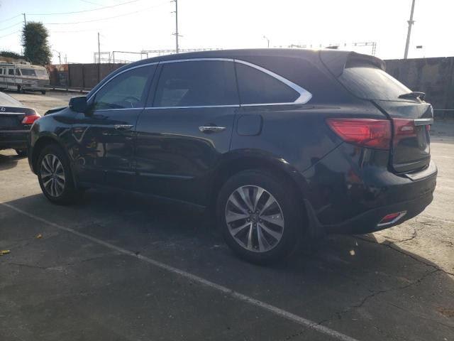 ACURA MDX TECHNO 2014 black  gas 5FRYD3H40EB016545 photo #3