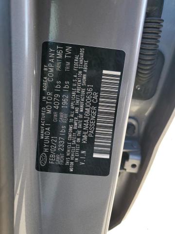 2021 HYUNDAI ELANTRA LI KMHLN4AJ6MU006361
