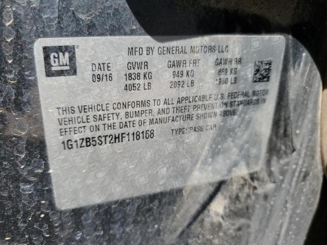 2017 CHEVROLET MALIBU LS - 1G1ZB5ST2HF118168