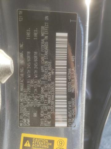2019 TOYOTA HIGHLANDER - 5TDZZRFH4KS306536